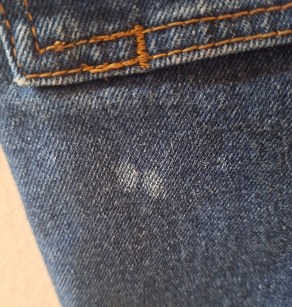 Dovetail Workwear Pride Maven Selvedge Jeans Graffiti Womens Size 8x33 - Picture 9 of 9